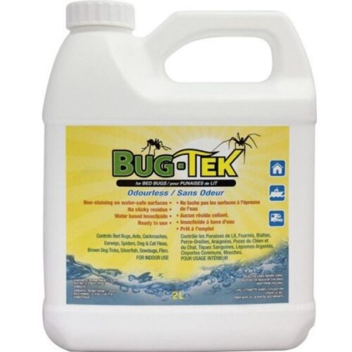 BUG-TEK Insecticide à base d'eau 750ML ou 2L