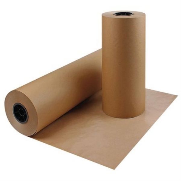 feuille pliée de papier kraft brun pour l'emballage 18958875 Photo