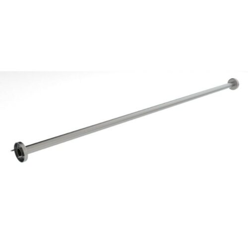 Shower support / bar 5' X 1 1/4" Frost in stainless steel