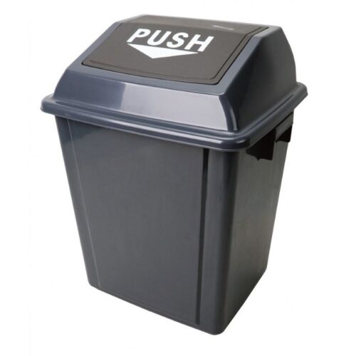 6 Gallon Trash Can with Push Lid