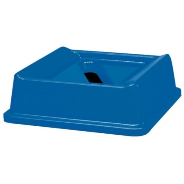 Couvercle recyclage papier pour RU3958 bleu