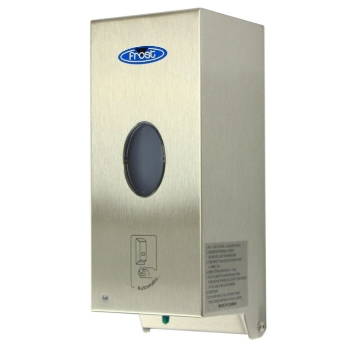 Distributrice savon ou gel Frost inox sans contact 850ML