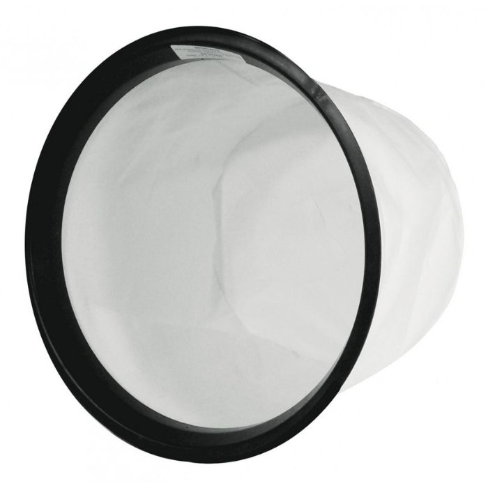 Filtre tissu blanc avec cerceau pour aspirateur JV400