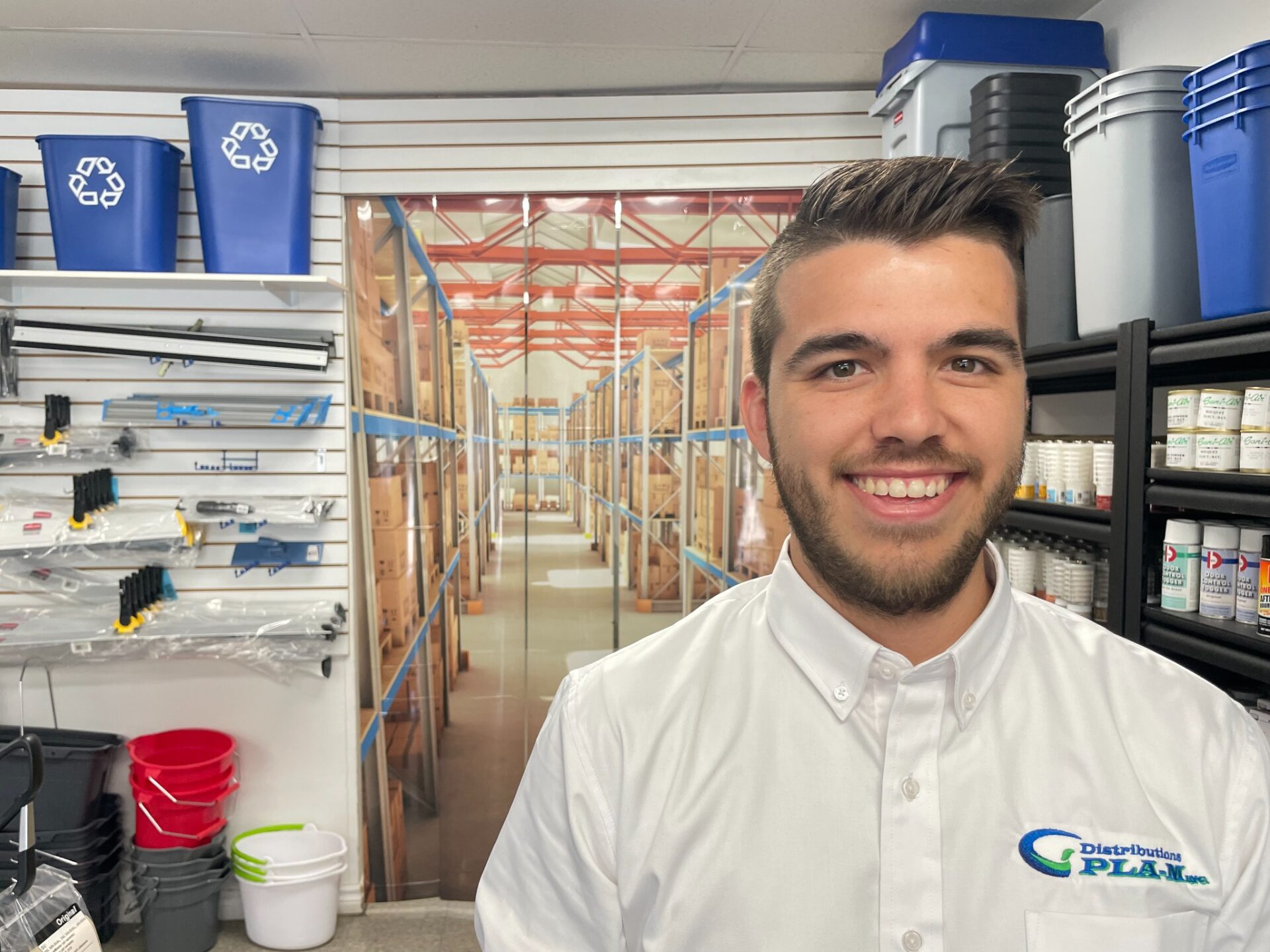 Alexandre Veillette, propriétaire de Distributions PLA-M